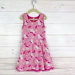 Hello Kitty Size 5 Pink Sleeveless Dress
